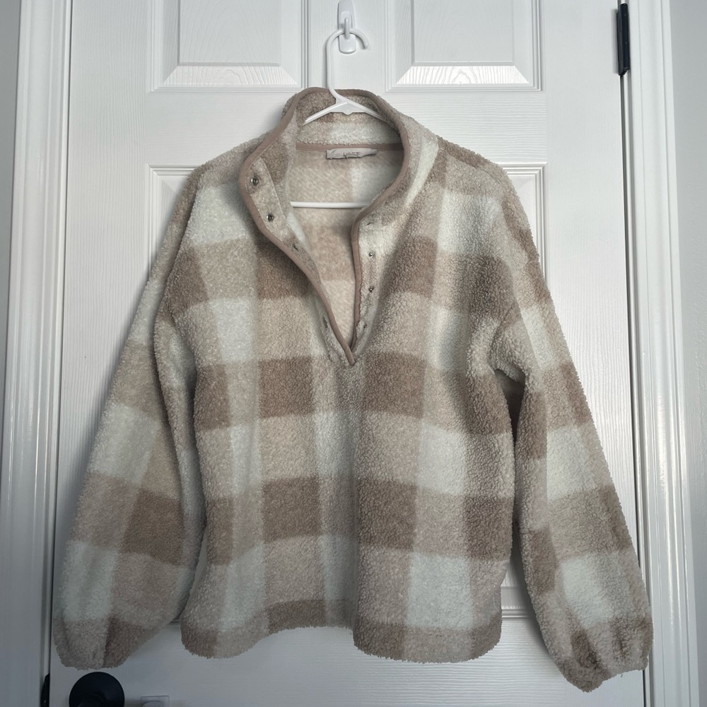 LOFT Check Fleece